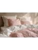 Zo!Home Beddengoedset "Punta di Cotone" lichtroze/wit