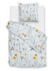 Zo!Home Renforcé beddengoedset "Savio" lichtblauw/geel