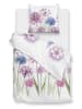 Zo!Home Beddengoedset "Noemi" wit/paars/blauw