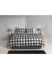 Zo!Home Beddengoedset "Quattro di Lino" wit/zwart