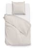Zo!Home Mako-satijnen beddengoedset crème