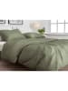 Zo!Home Mako-satijnen beddengoedset "Satinado" groen