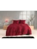 Zo!Home Mako-satijnen beddengoedset rood