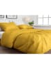 Zo!Home Mako-satijnen beddengoedset geel