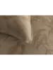 Zo!Home Mako-Satin-Bettwäsche-Set "Fiori di Satinado" in Beige