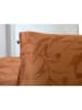 Zo!Home Komplet pościeli satynowej "Fiori" w kolorze jasnobrązowym