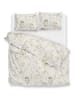 Zo!Home Flanellen beddengoedset "Leontine" beige