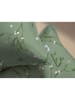 Zo!Home Komplet pościeli flanelowej "Hedra" w kolorze zielonym