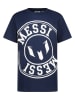 Messi Shirt in Dunkelblau/ Weiß