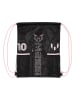 Messi Sportbeutel in Schwarz - (B)44 x (H)33 cm