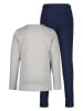 Messi Pyjama grijs/donkerblauw