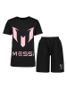 Messi Pyjama in Schwarz/ Rosa