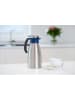 Emsa Isolierkanne "Soft Grip" in Silber/ Blau - 1 l