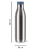 Emsa Trinkflasche "Bludrop" in Grau/ Blau - 700 ml