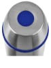 Emsa Isolierflasche "Captain" in Chrom/ Blau - 1 l