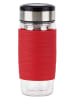 Emsa Kubek w kolorze czerwonym na herbatę - 400 ml