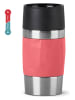 Emsa Kubek termiczny "Travel Mug Compact" w kolorze czerwonym - 300 ml