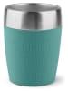 Emsa Kubek termiczny "Travel Cup" w kolorze zielonym - 200 ml
