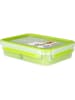 Emsa Pojemnik "Clip & Go" w kolorze zielonym na żywność - 1,2 l