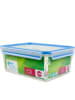 Emsa Frischhaltedose "Clip & Close" in Blau - 3,7 l