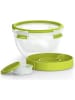 Emsa Salatboxen "Clip & Go" in Grün - 1 l
