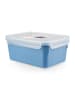Emsa Frischhaltedose "Clip & Close" in Blau - 2,2 l