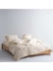 Mijolnir Komplet pościeli renforcé "Porto" w kolorze kremowo-brązowym