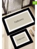 Mijolnir 2-delige set: badmatten beige/wit/zwart