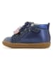 Pom D'api Leder-Sneakers in Blau