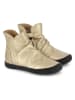 Pom D'api Leder-Boots in Gold