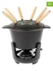 Sitram 10tlg. Fondue-Set in Schwarz