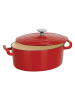 Sitram 2tlg. Set: Schmortopf ''Sitrabella'' in Rot - 4 l