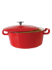 Sitram 2-delige set: smoorpan ''Sitrabella'' rood - 4 l