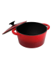 Sitram 2tlg. Set: Schmortopf ''Grand Chef'' in Rot - 2,5 l