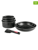 Sitram 3-delige kookgereiset ''Agile'' zwart