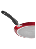Sitram Patelnia "Cherry" w kolorze czerwonym do naleśników - Ø 28 cm