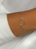Eclat d'Argent Zilveren armband met sierelement