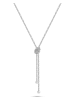 Eclat d'Argent Silber-Halskette mit Schmuckelement - (L)40 cm