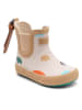 bisgaard Gummistiefel in Beige/ Weiß