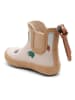 bisgaard Gummistiefel in Beige/ Weiß