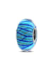 CHARM'S Silber-Bead mit Muranoglas