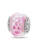 CHARM'S Zilveren bead met muranoglas