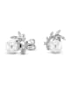 CHARM'S Silber-Ohrstecker mit Edelsteinen und Perlen