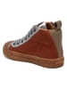 bisgaard Leren sneakers "Ryan" lichtbruin/grijs