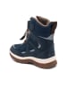 bisgaard Leder-Winterboots "Bruce" in Dunkelblau