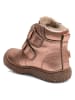 bisgaard Leren winterboots roségoudkleurig
