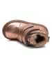 bisgaard Leder-Winterboots in Rosegold
