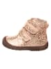 bisgaard Leder-Boots "Gorm" in Rosa/ Gold