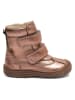 bisgaard Leren winterboots roségoudkleurig