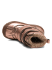 bisgaard Leder-Winterboots in Rosegold